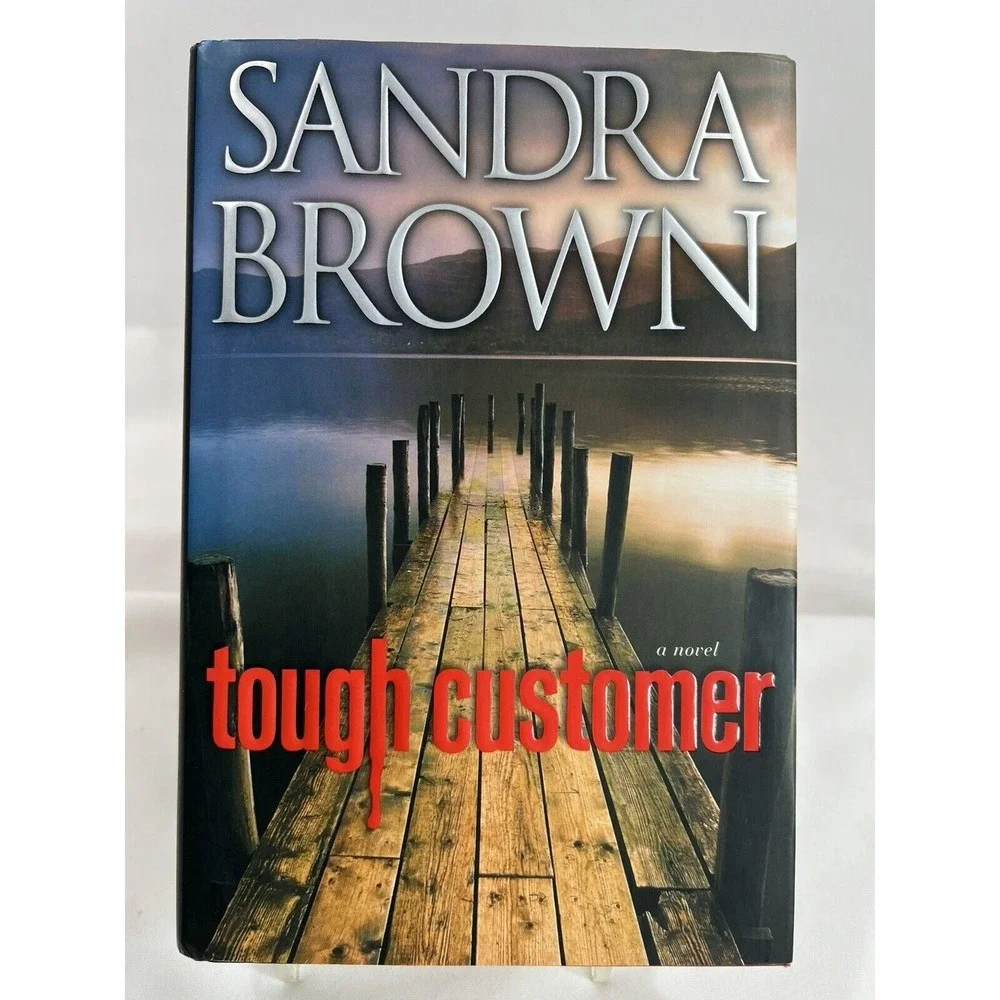 Sandra Brown Tough Customer Hardcover Mystery‎ Thriller Suspense Novel